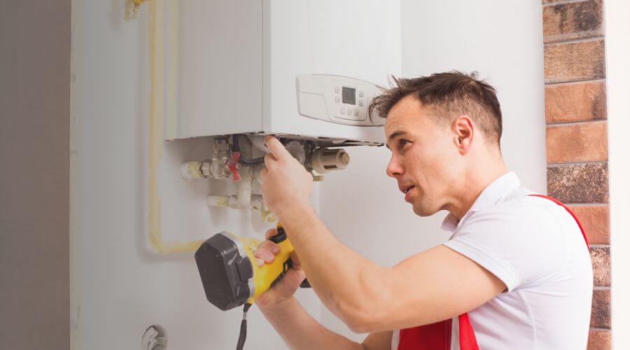 Local tankless water heater installation in Hermitage, TN